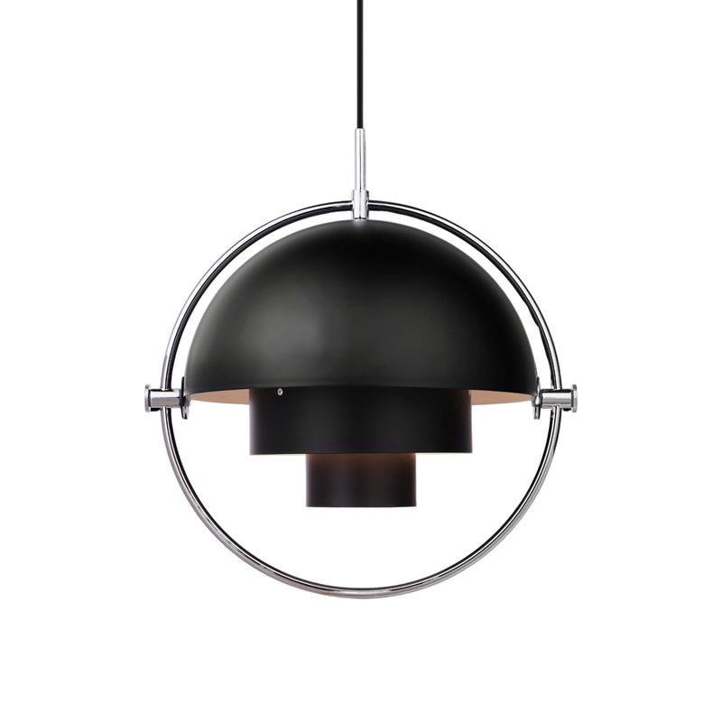 Multi-Light Pendant - Chrome / Black