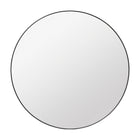 Gubi Round Wall Mirror - Blackened Brass | DSHOP