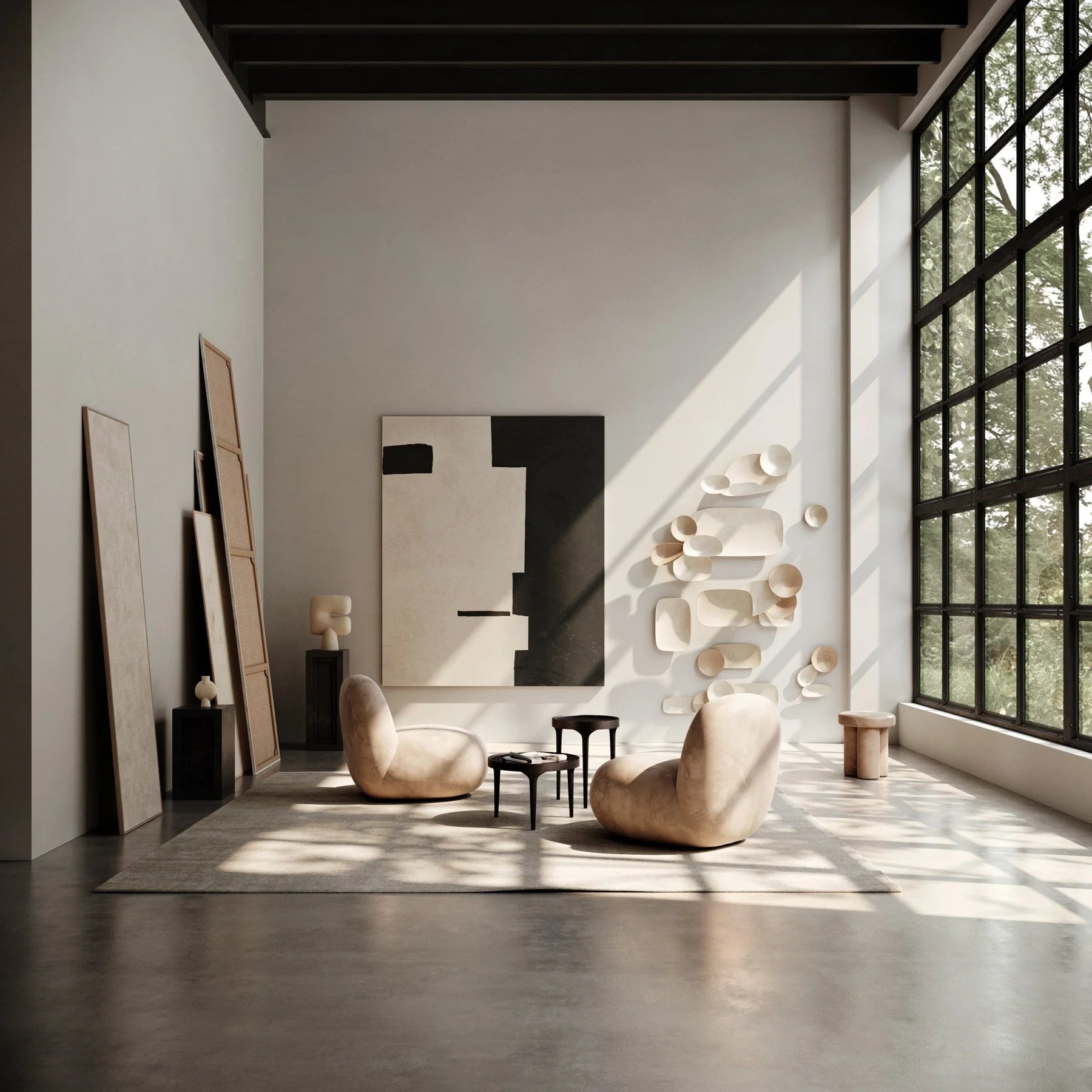 Bulbous Lounge Chair