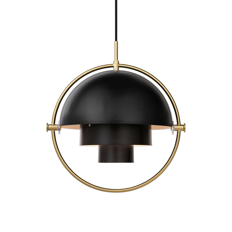 Multi-Light Pendant - Brass / Black 