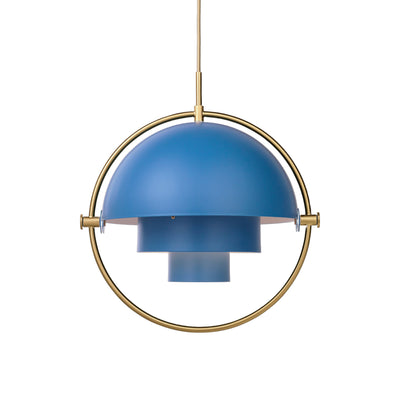 Multi-Light Pendant - Brass / Nordic Blue 