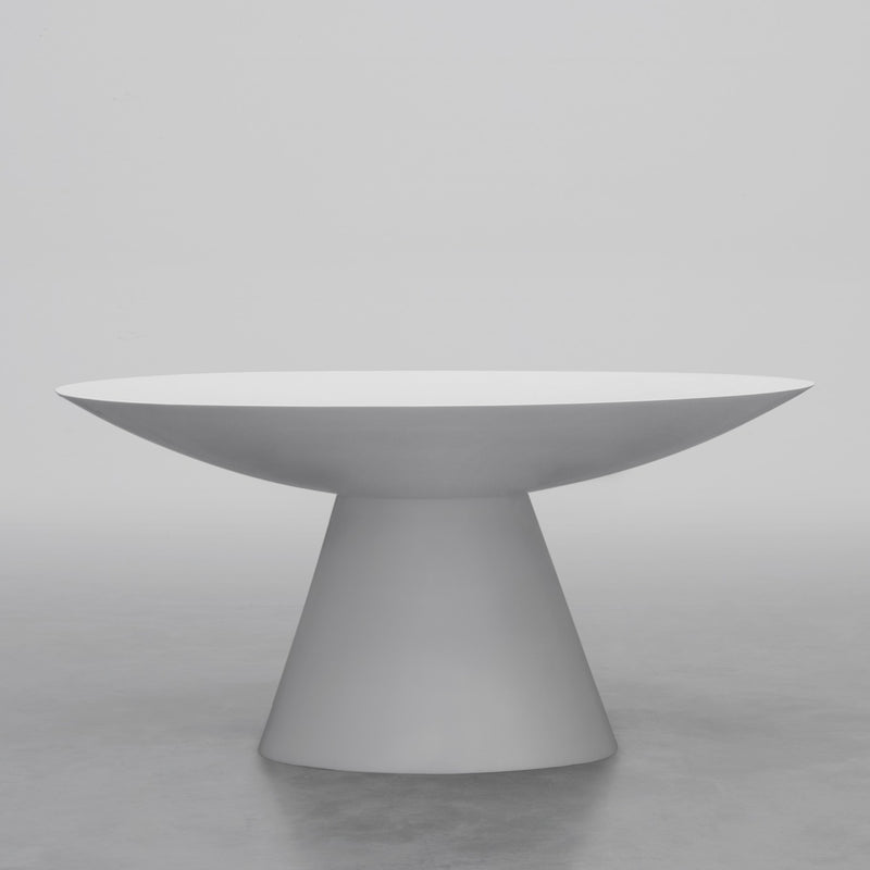 White Oval Dining Table | DSHOP