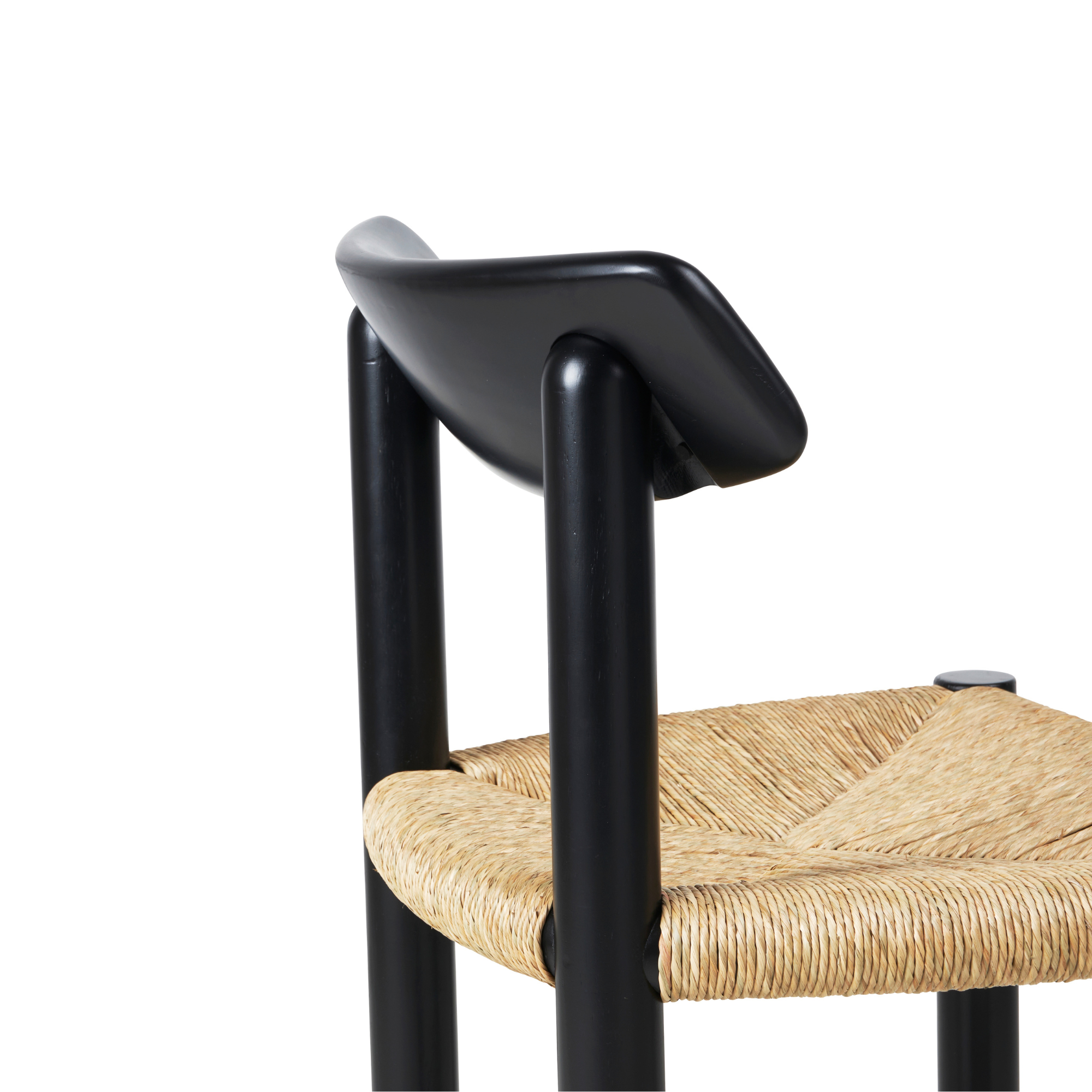 Gubi Daumiller Side Chair, Black Pine