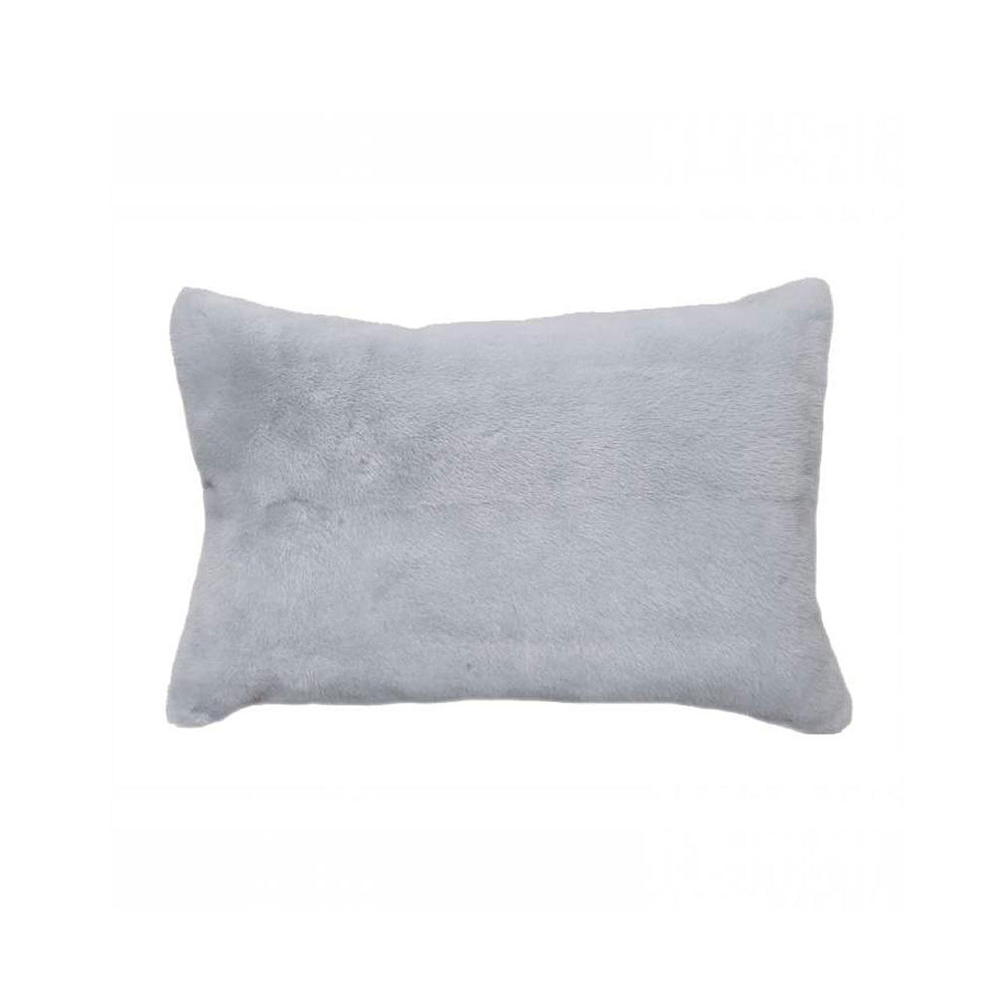 Pale Blue Fur Pillow | DSHOP