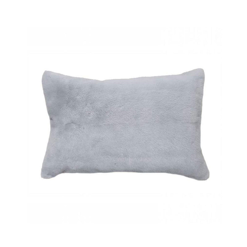 Pale Blue Fur Pillow | DSHOP