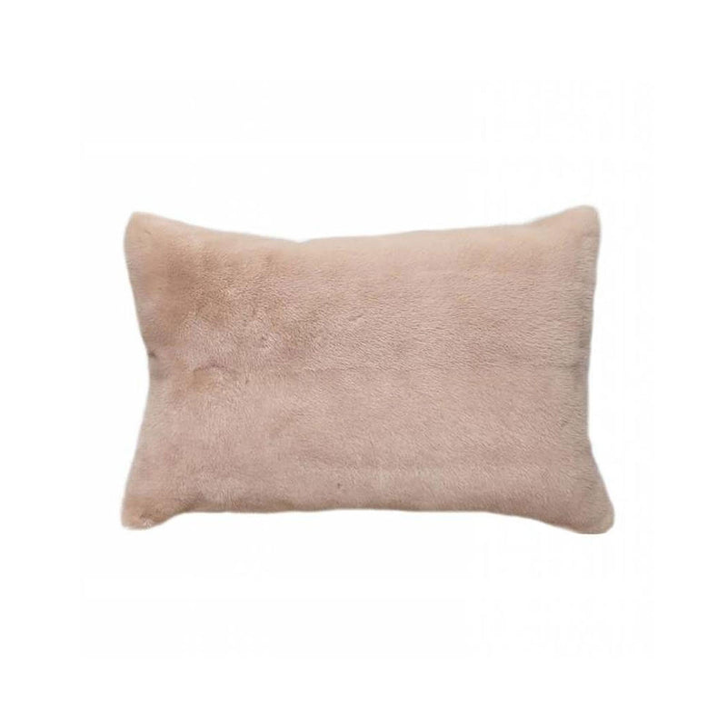 Venezia Fur Pillow - Pink | DSHOP