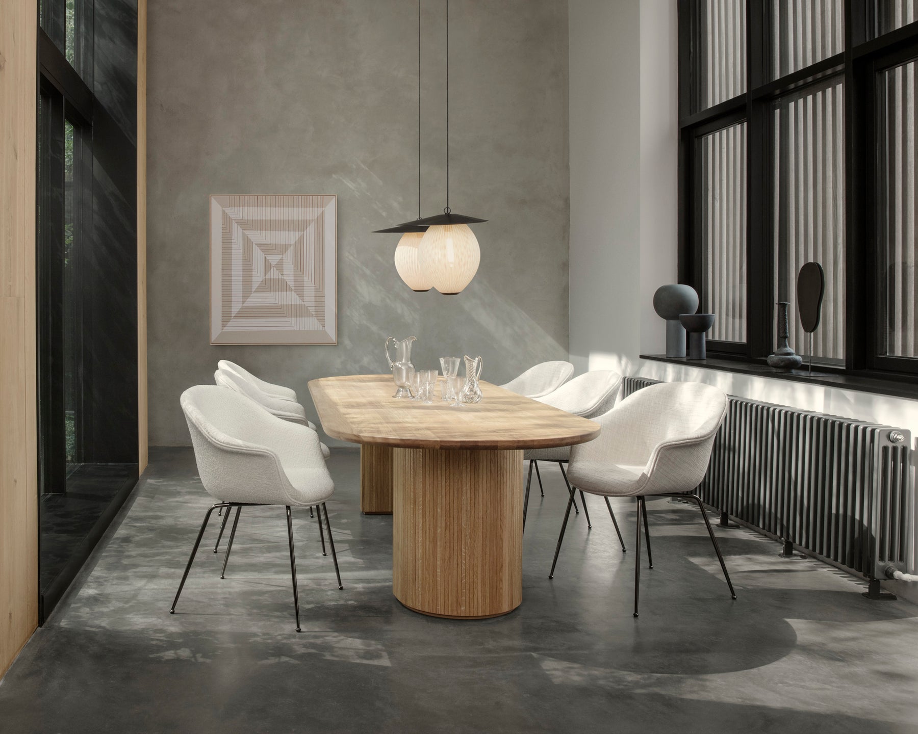 Contemporary Oak Dining Table | DSHOP