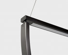LED Chord Pendant Light in Gunmetal Black | DSHOP