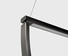 LED Chord Pendant Light in Gunmetal Black | DSHOP