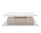Square Travertine Table | DSHOP