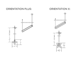 Axis X pendant Light Orientation | DSHOP