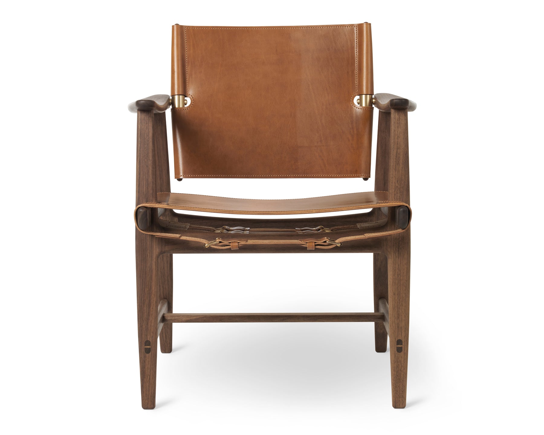 Brown Saddle Leather Chair | DSHOP
