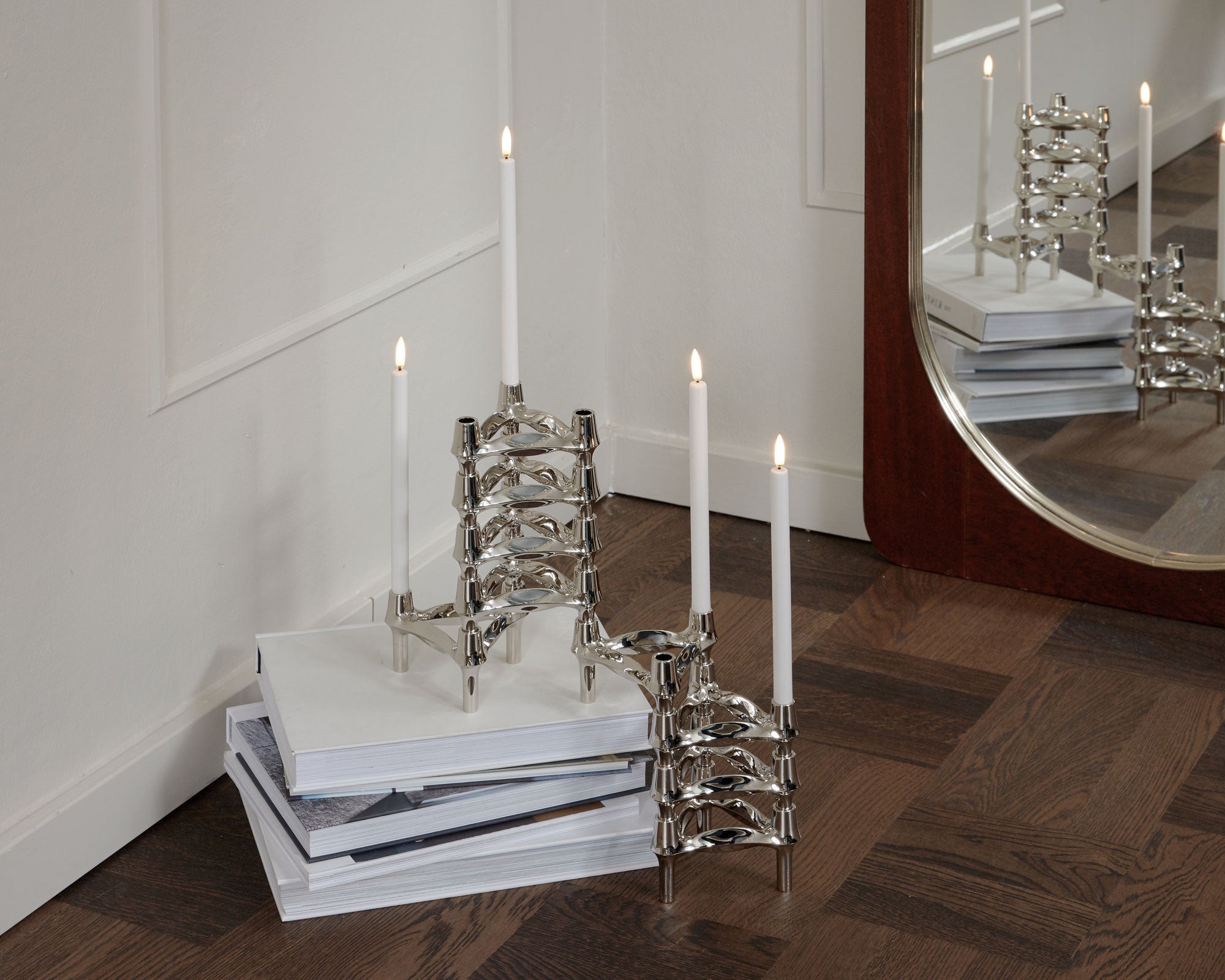 Stoff Nagel BMF Candle Holder - Chrome | DSHOP