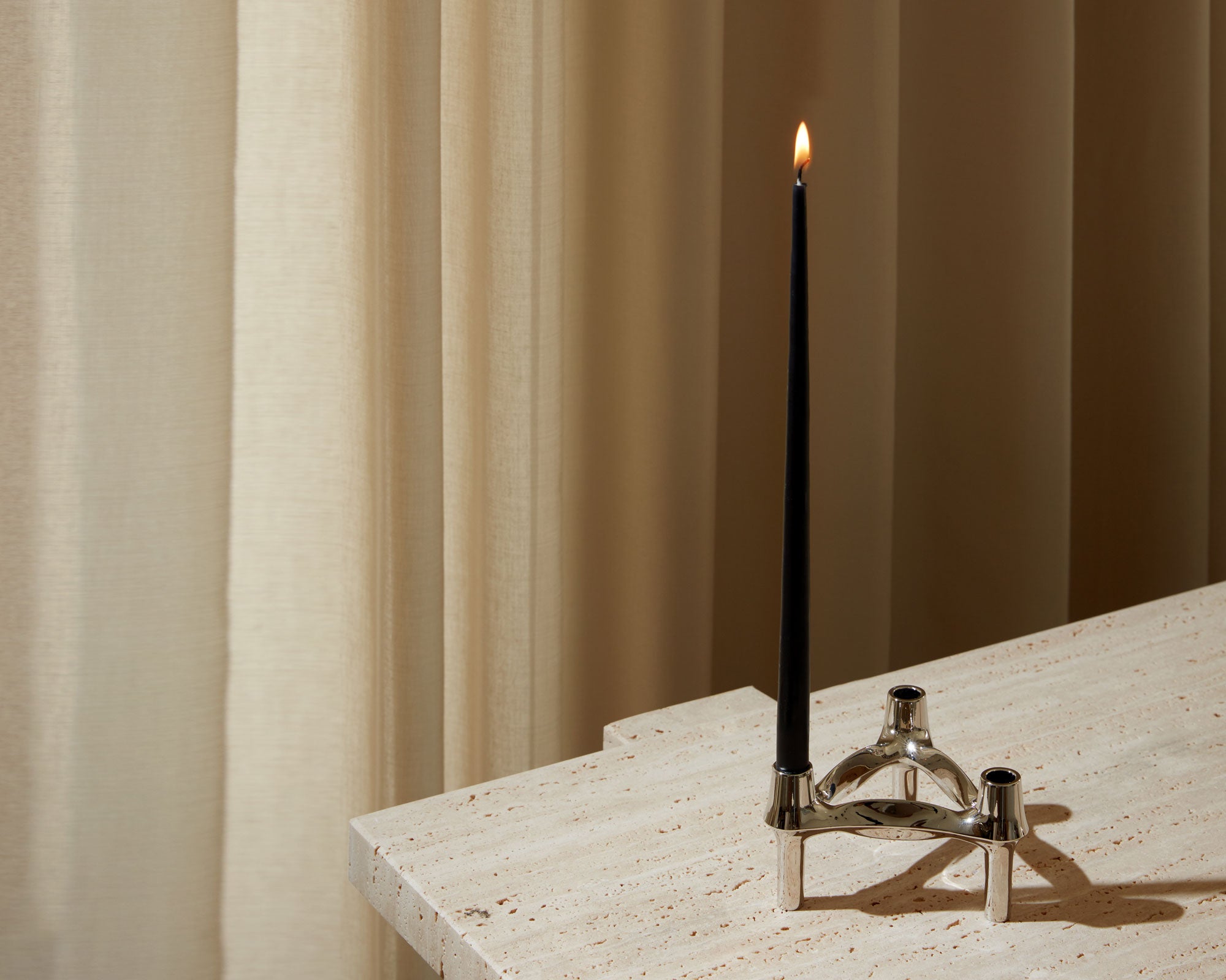 Stoff Nagel BMF Candle Holder - Chrome | DSHOP