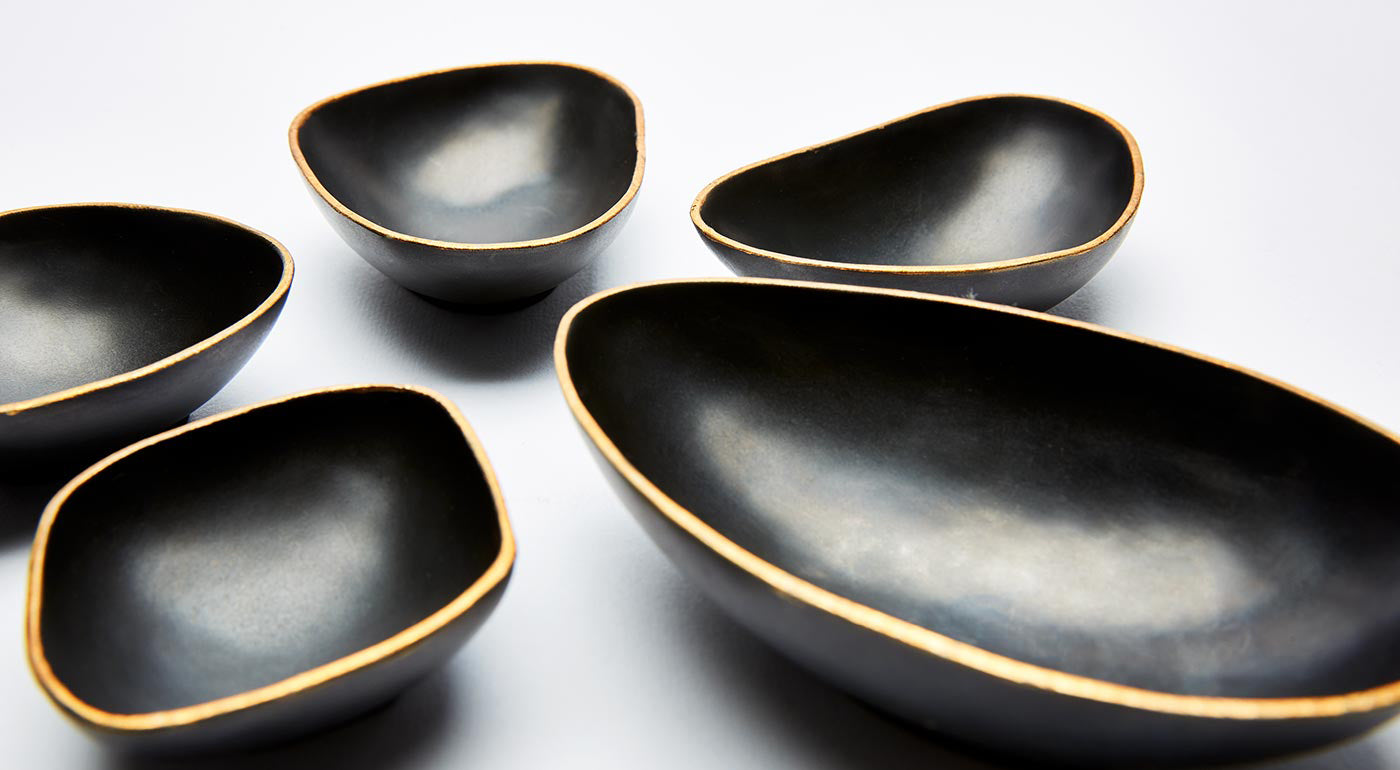 Sculptural Bronze Bowls | DSHOP