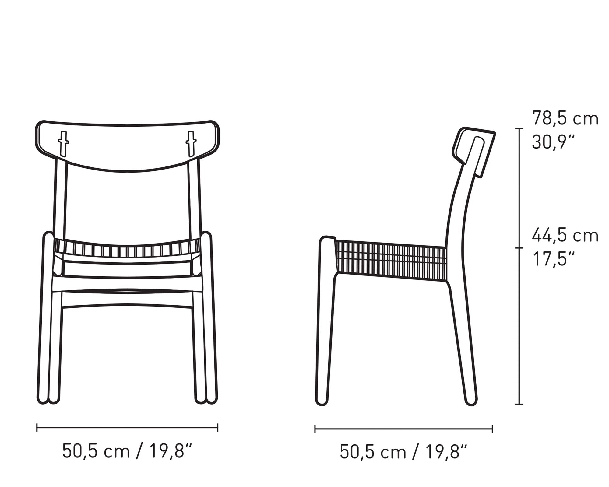 CH23 Dining Chair | Carl Hansen & Son | DSHOP