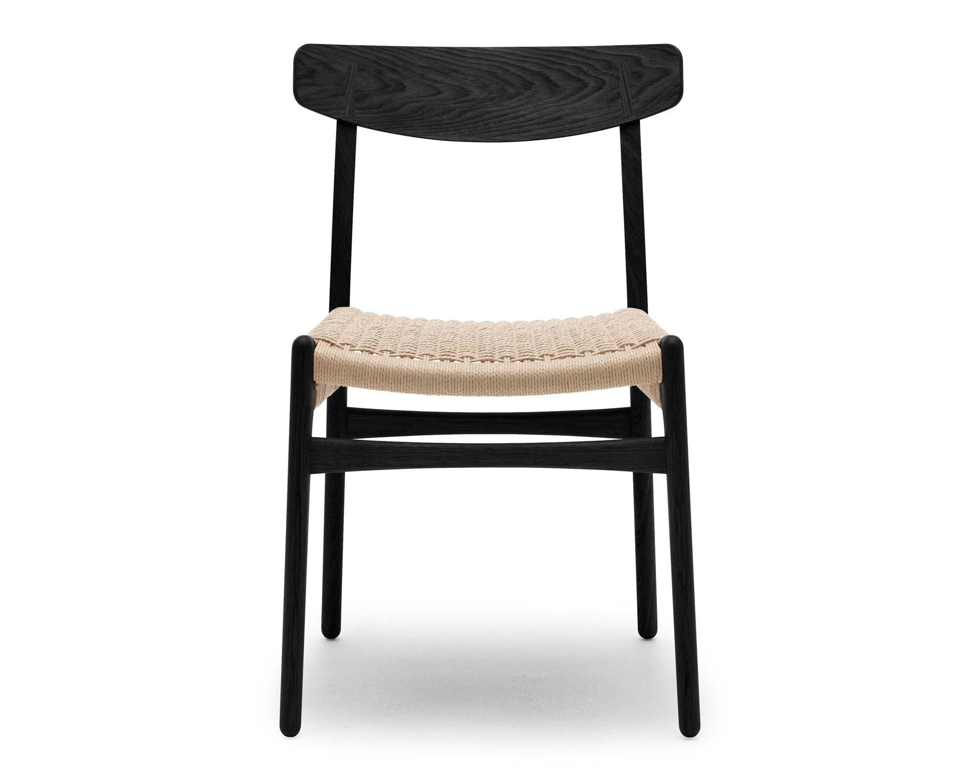 Oak Black Painted & Natural Paper Cord | DSHOP