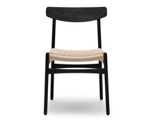 Oak Black Painted & Natural Paper Cord | DSHOP