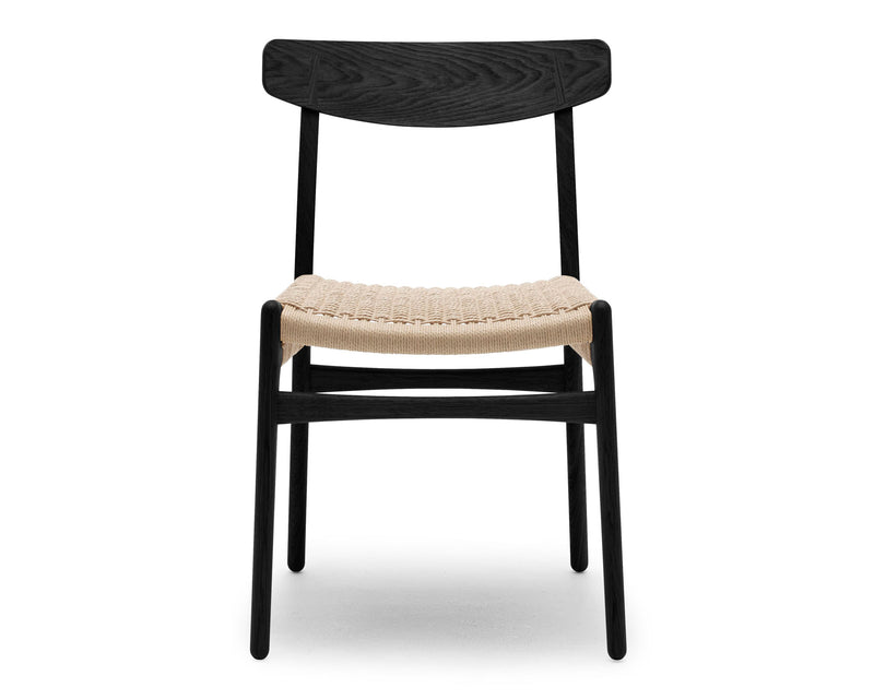 Oak Black Painted & Natural Paper Cord | DSHOP