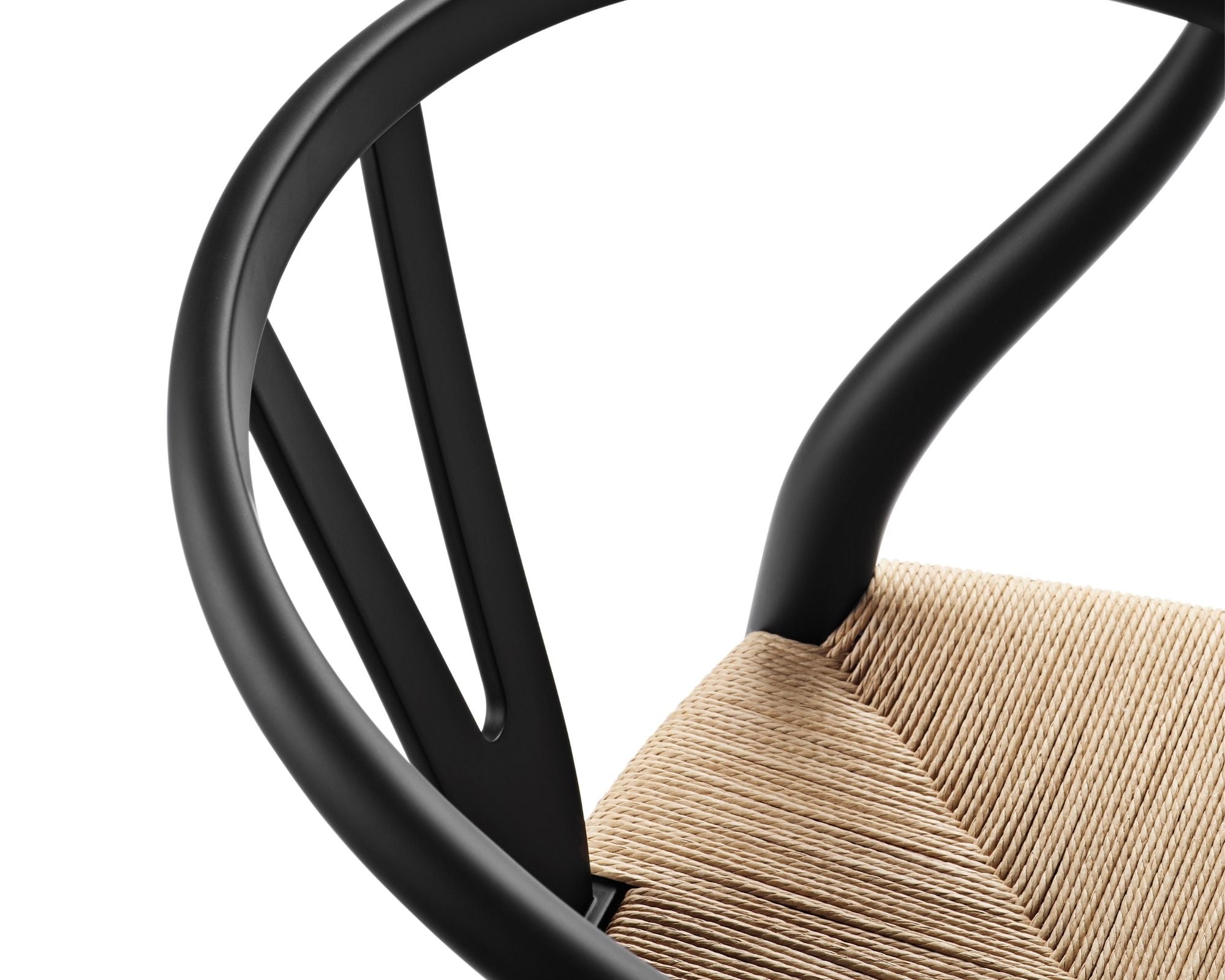 CH24 Wishbone in Black | DSHOP