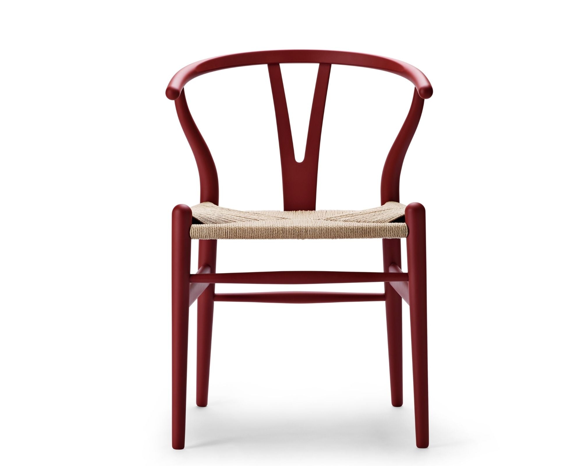 CH24 Chair in Soft Red / Papercord | DSHOP