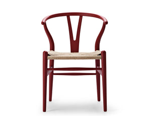 CH24 Chair in Soft Red / Papercord | DSHOP