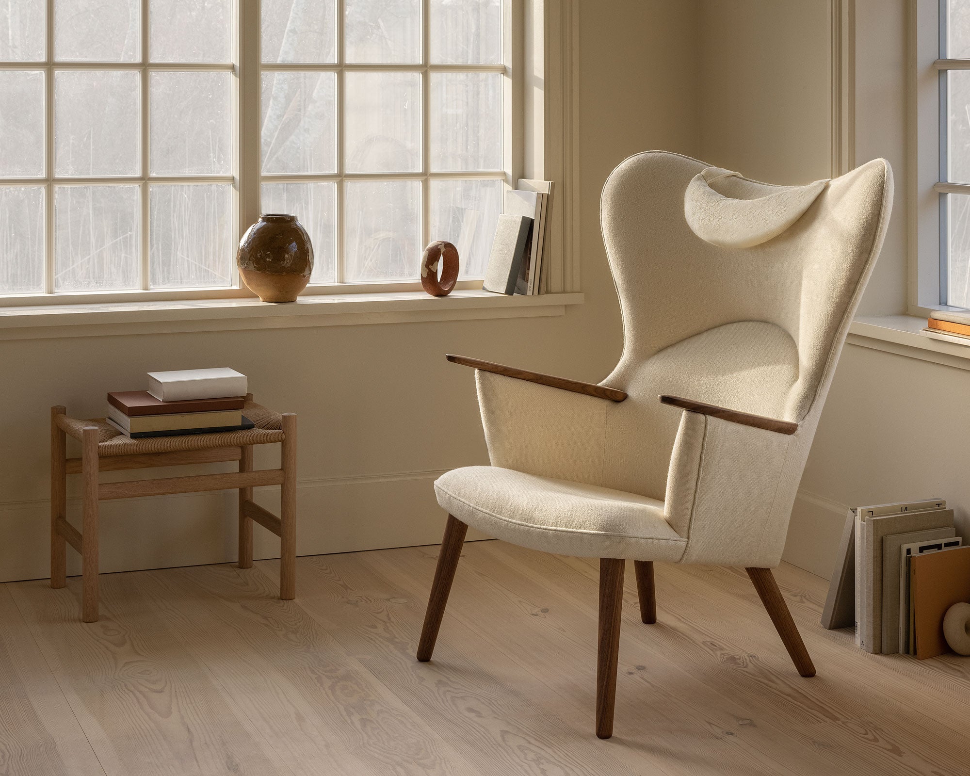 Wood & Paper Cord Bench | DSHOP