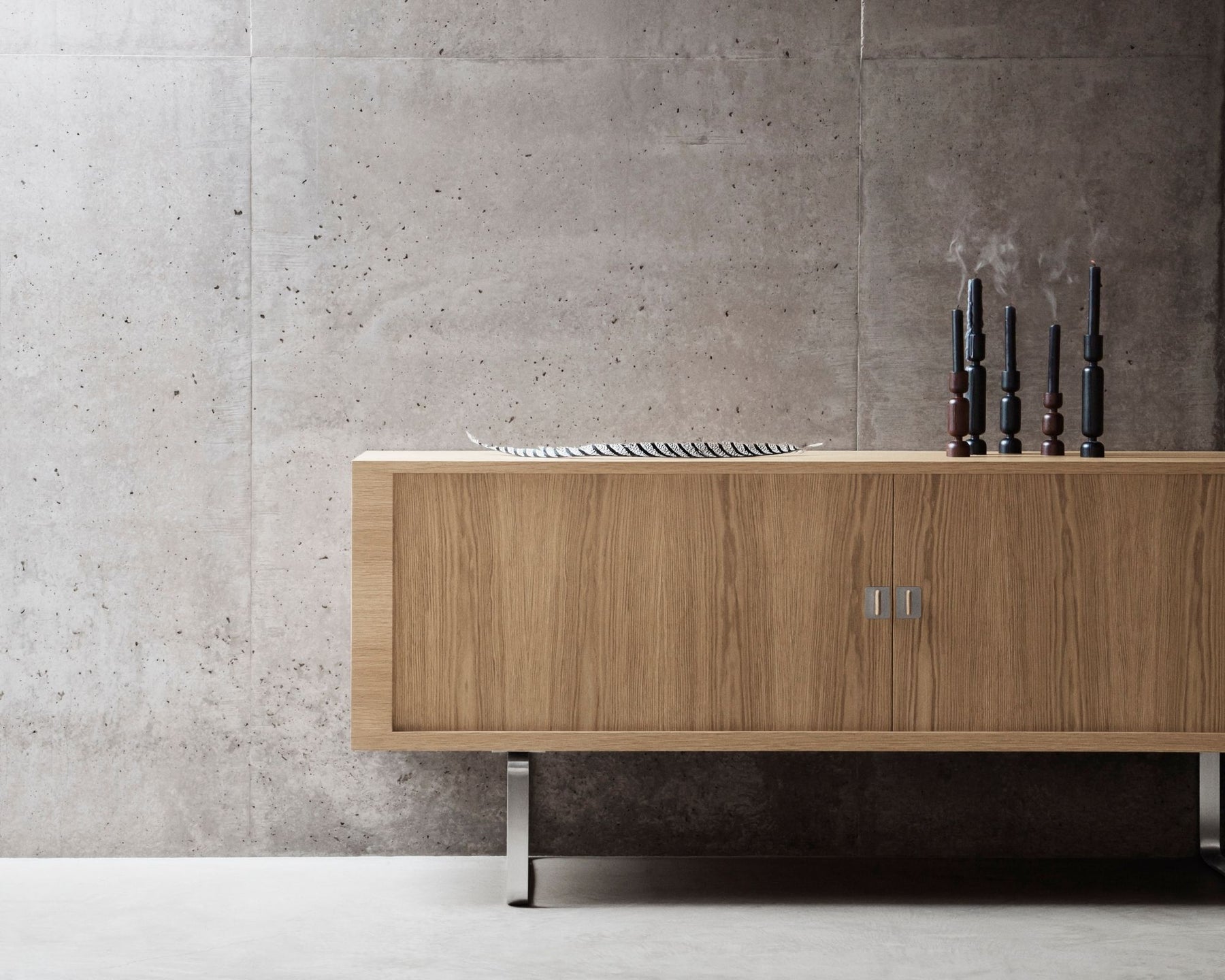 Modern Oak Credenza | DSHOP