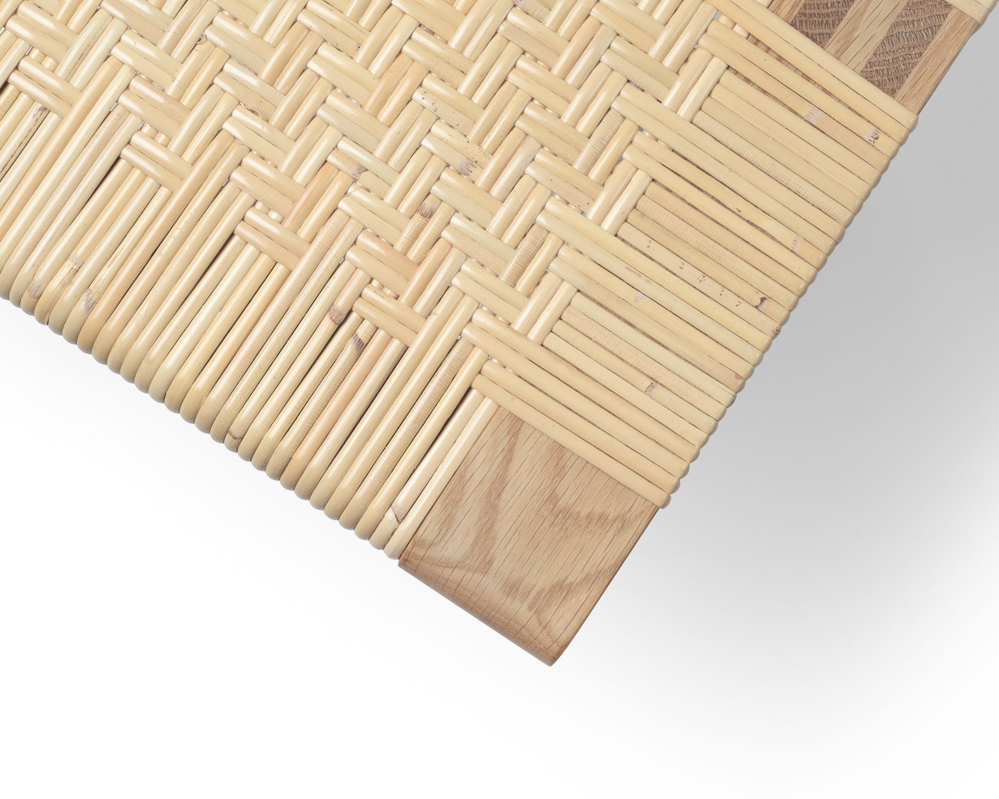 Woven Cane Bench | DSHOP