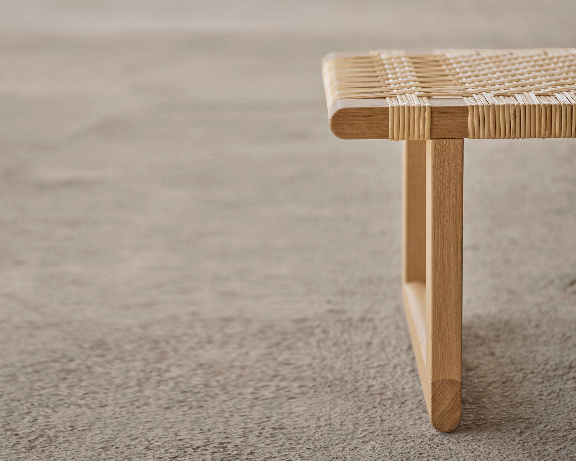 Carl Hansen & Son BM0488 Table Bench by Borge Mogensen | DSHOP