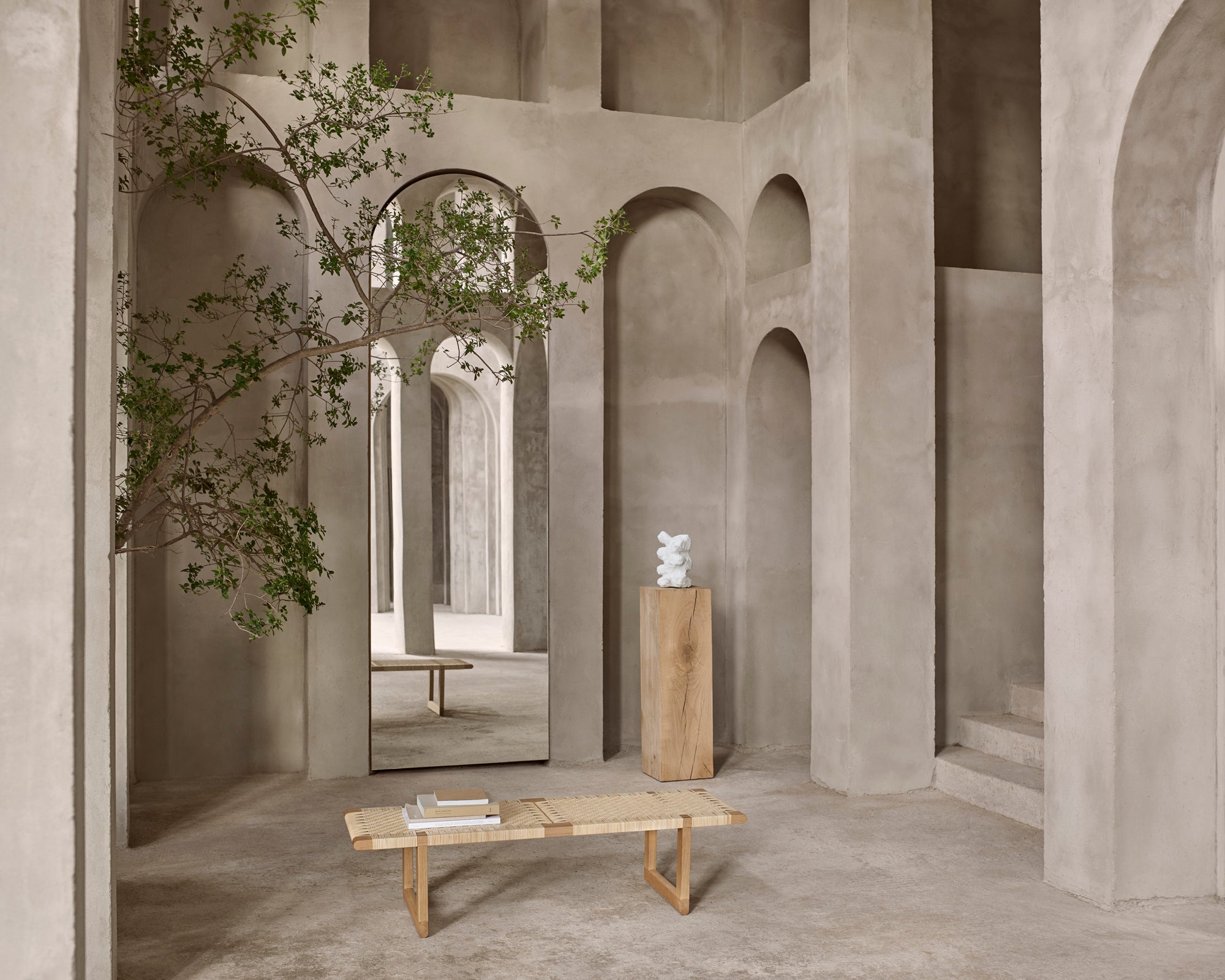 Danish Modern Wood Bench | DSHOP