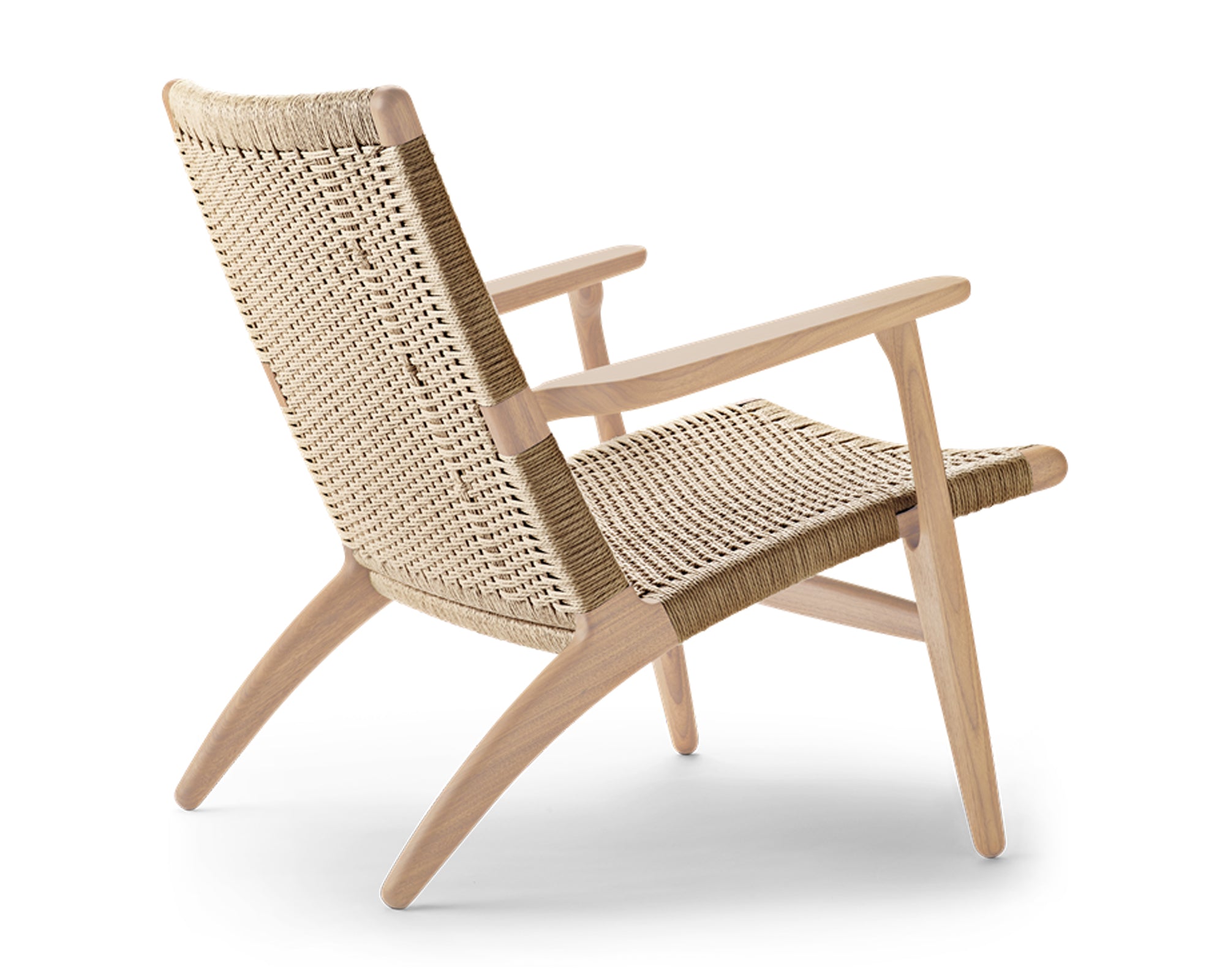 Carl Hansen & Son CH25 Wood Lounge Chair by Hans Wegner | DSHOP