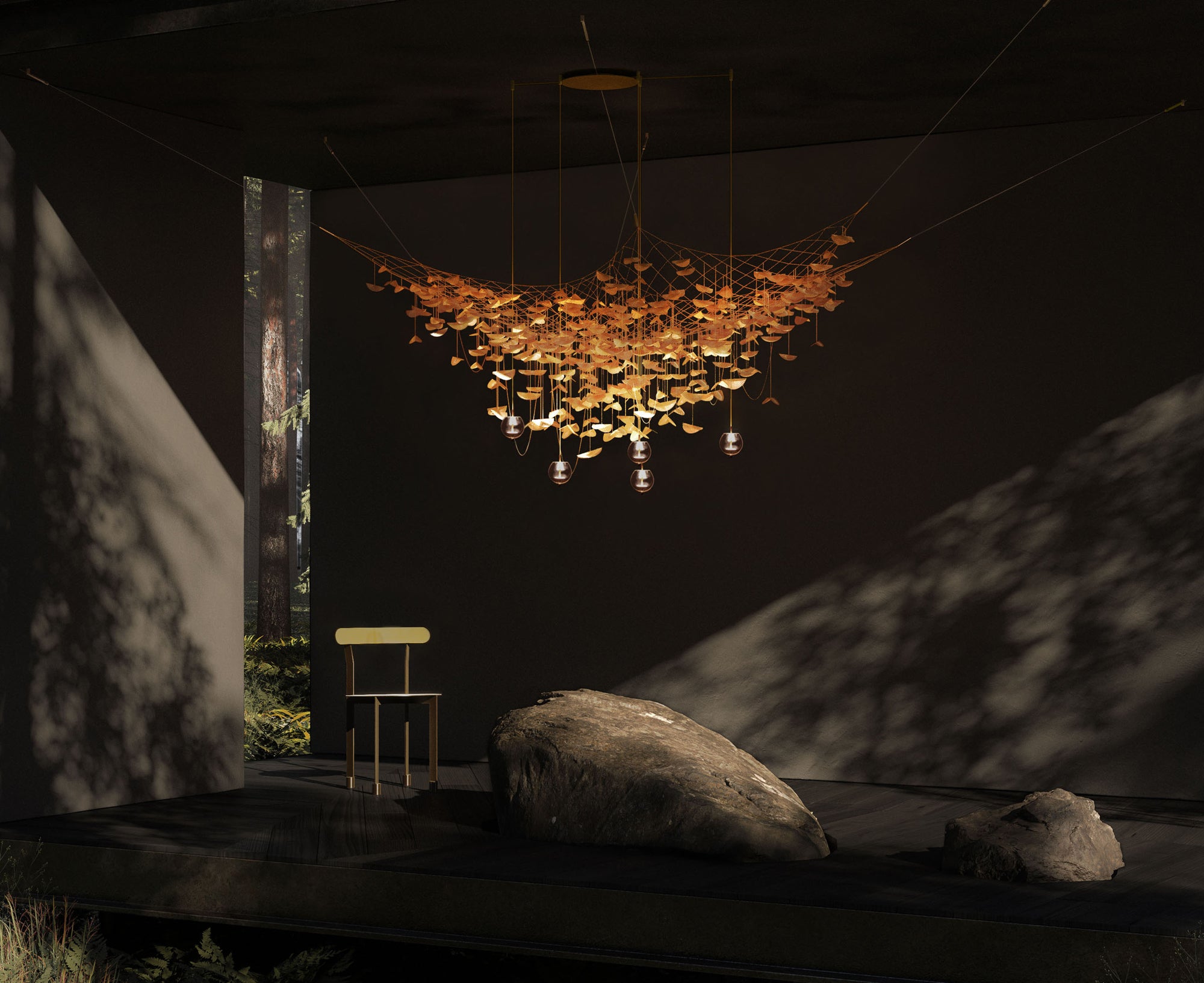 Larose Guyon Valse au Crépuscule Chandelier | Limited Edition | DSHOP