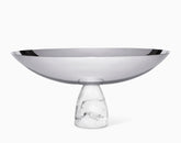 Coluna Carrara Marble & Silver Fruite Bowl | DSHOP