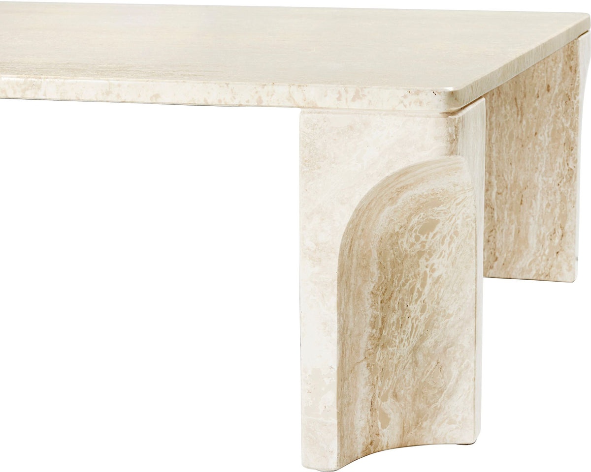 Gubi Travertine Coffee Table | DSHOP