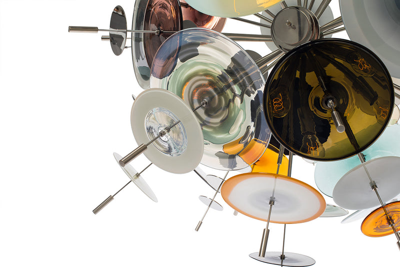 Hand Blown Glass Chandelier | DSHOP