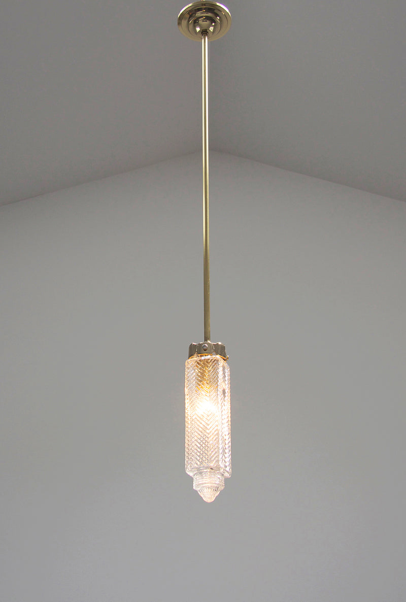 Minimal Art Deco Chrysler Pendant | DSHOP