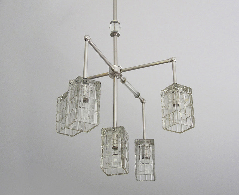 Brilliant Cubed Chandelier - 5 Arm | DSHOP