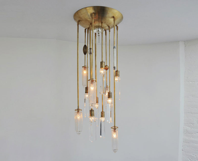 Chrysler Chandelier - Brass - 12 Arm  | DSHOP