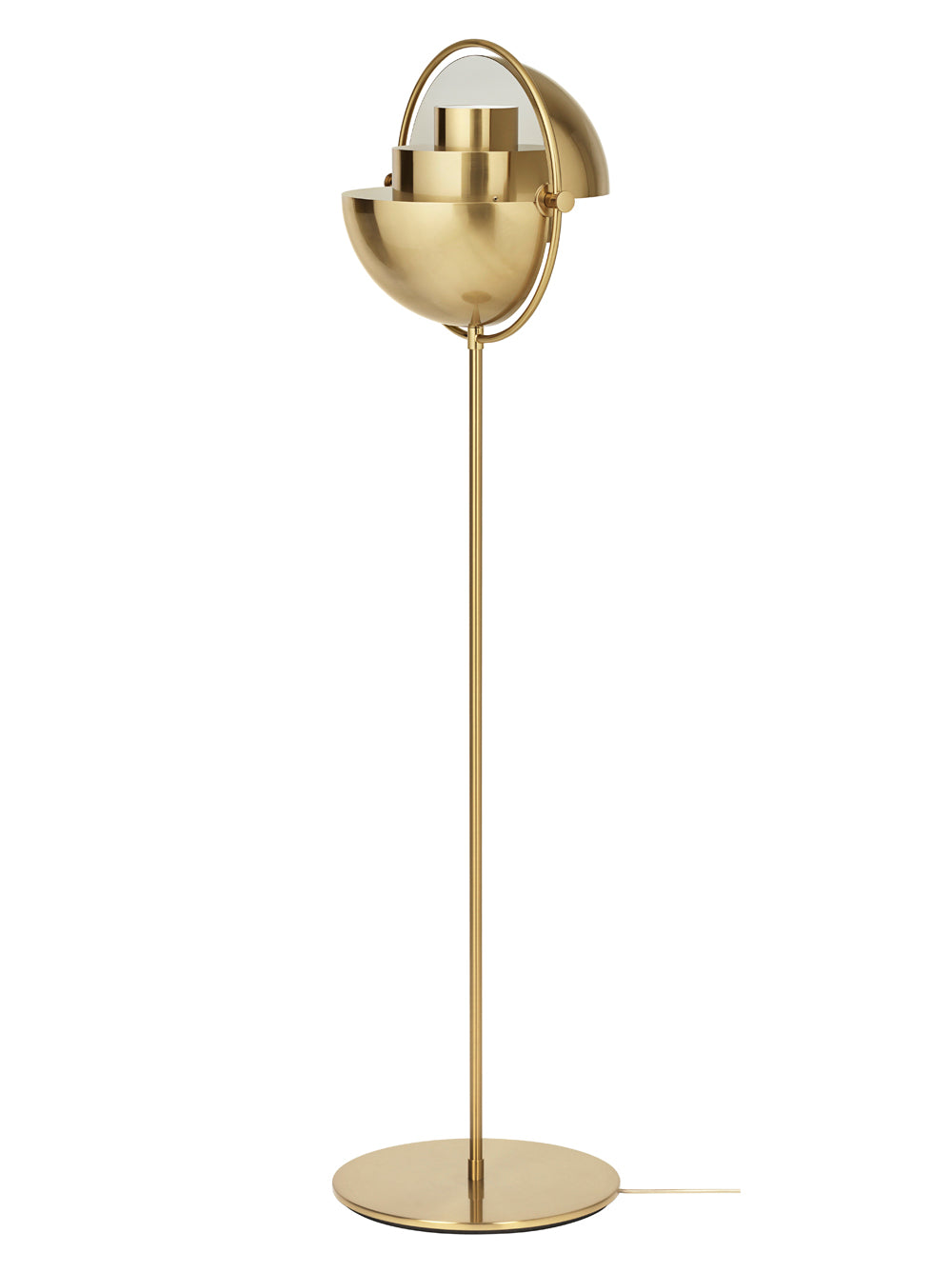 Gubi Multi-Light Floor Lamp - Brass | DSHOP