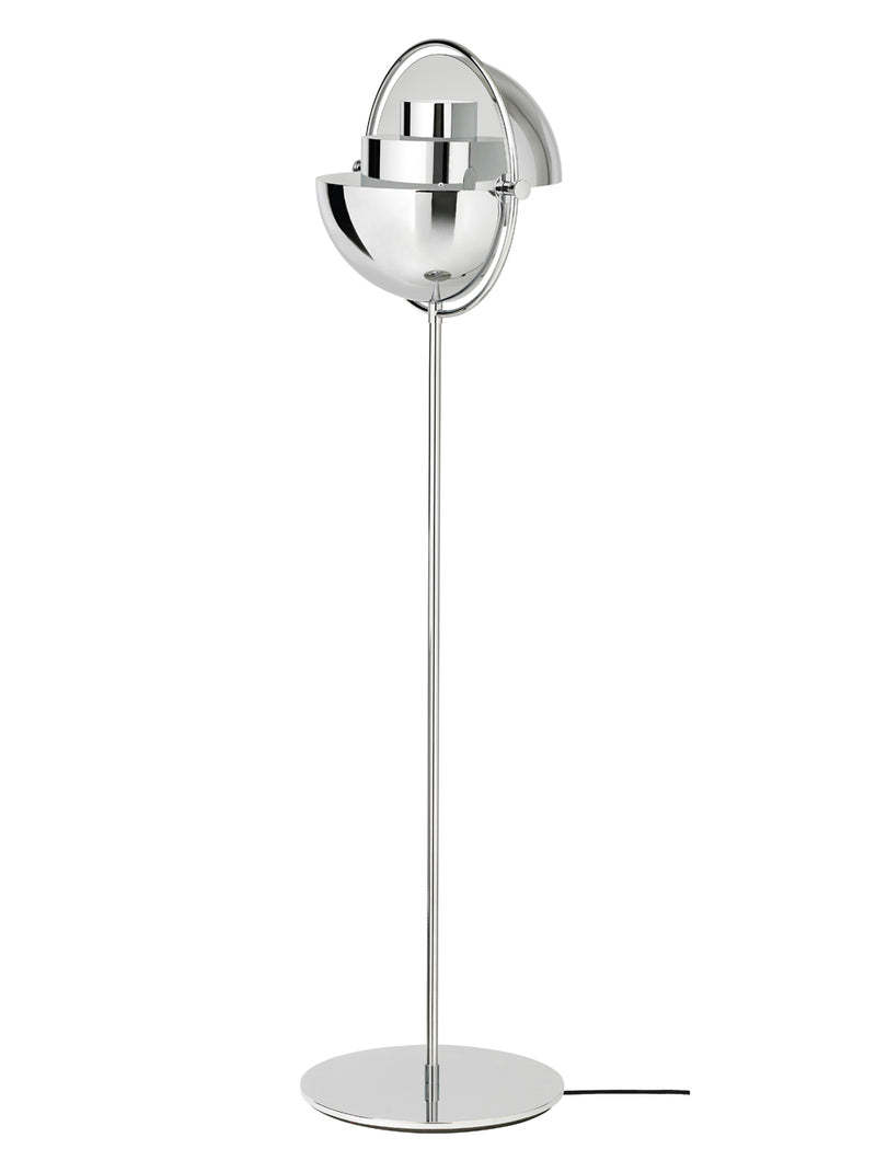 Gubi Chrome Multi-Light Floor Lamp | DSHOP