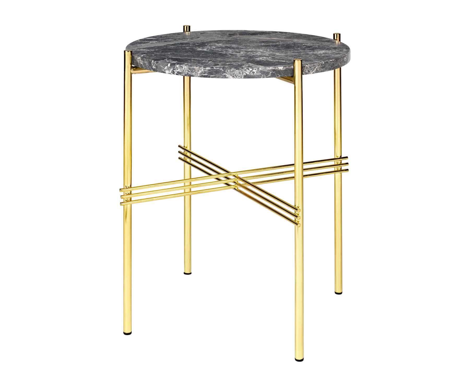 TS Lounge Table Small - Brass & Marble | DSHOP