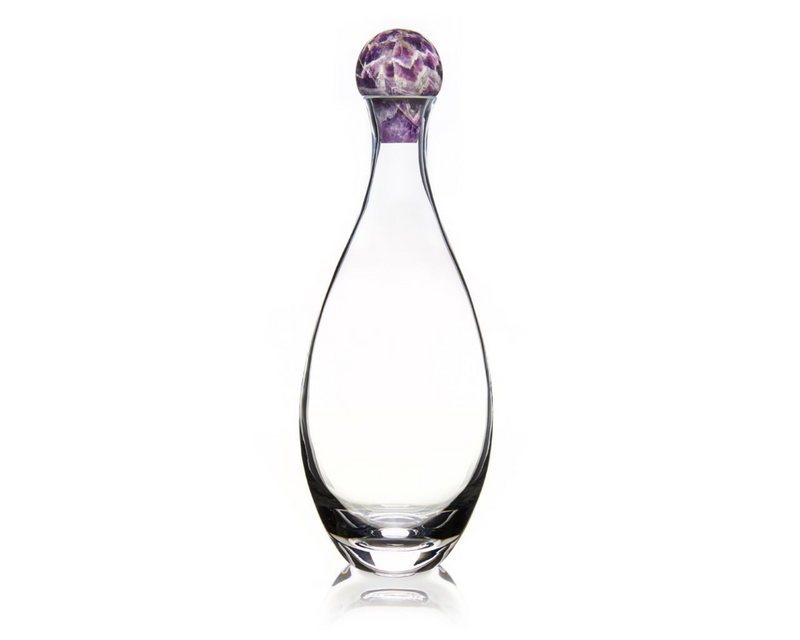 Elevo Decanter - Crystal & Amethyst | DSHOP