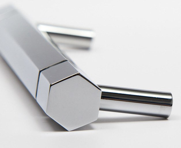 Facet-01 Handle - Polished Chrome