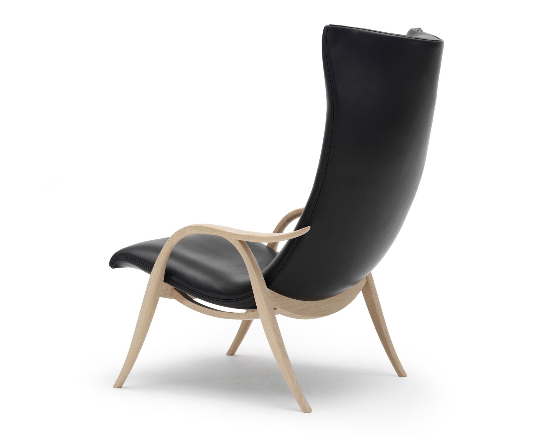Black Leather Lounge Chair | DSHOP