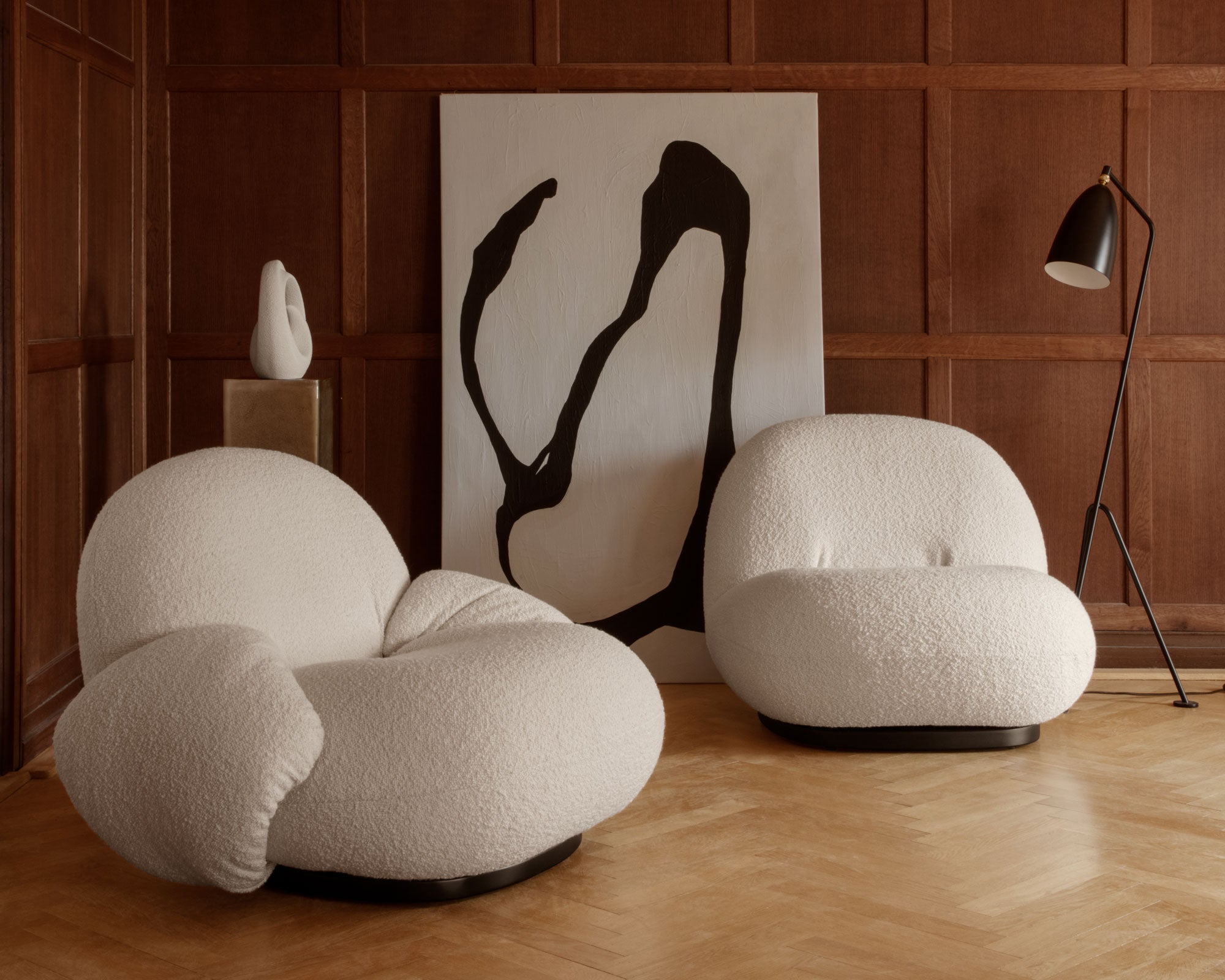 Boucle Lounge Chairs | DSHOP