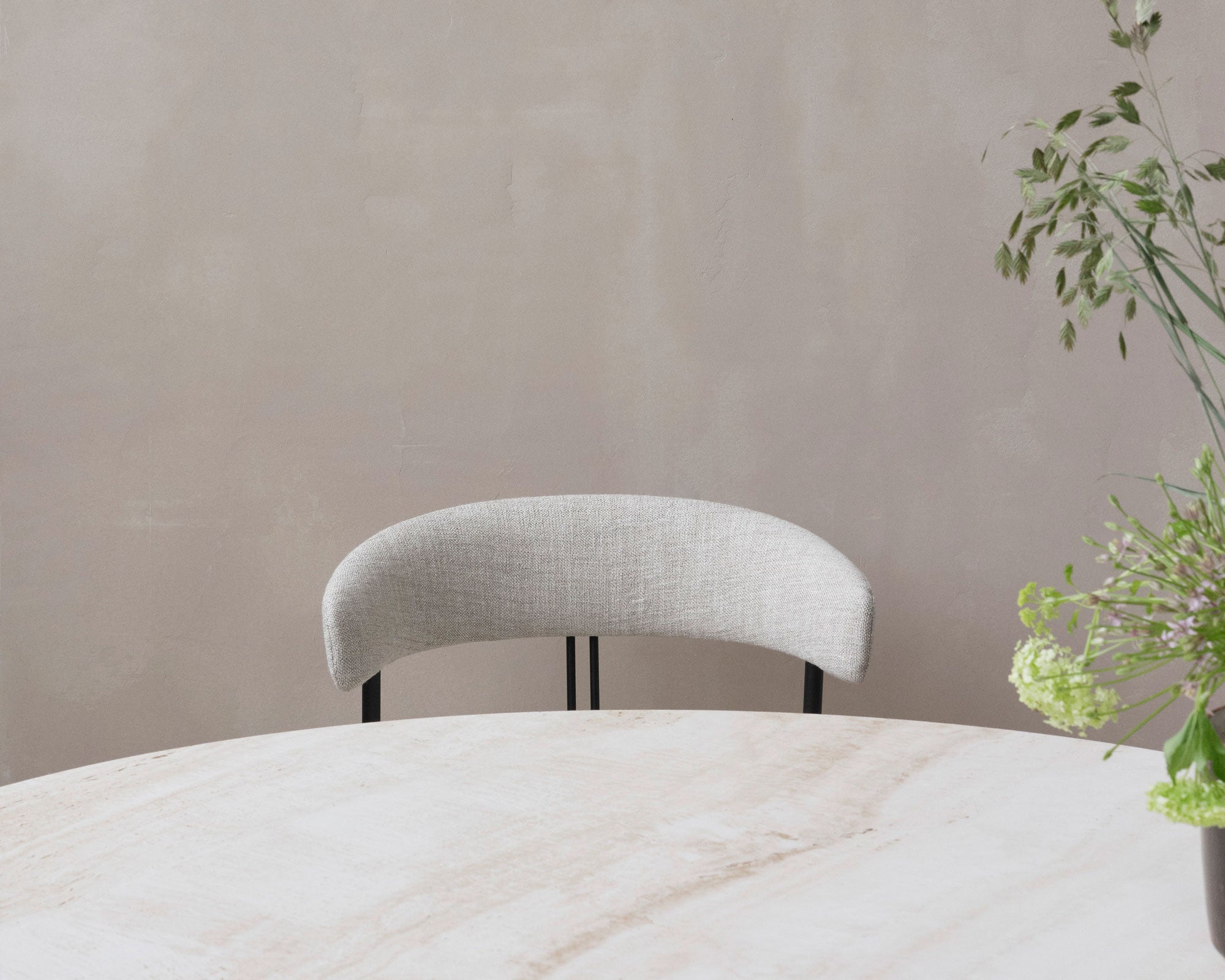 Violin Dining Chair - Fully Upholstered