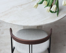 Violin Dining Chair - Wood Backrest