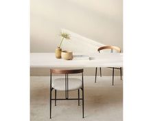 Violin Dining Chair - Wood Backrest