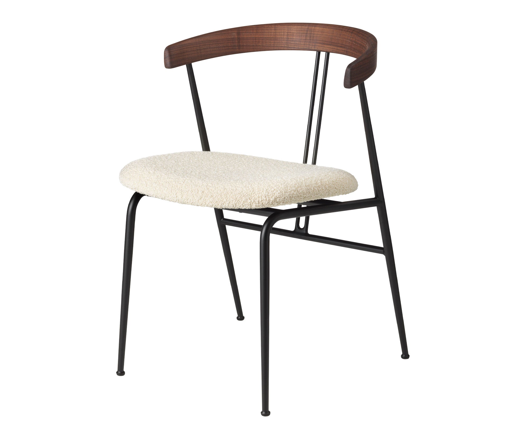 Violin Dining Chair - Wood Backrest